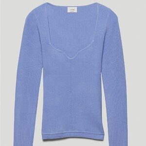 Aritzia Periwinkle Top